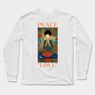 Peace and Love Long Sleeve T-Shirt